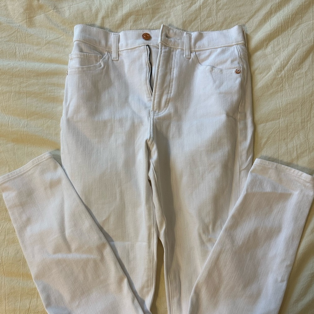 Express White Skinny Jeans